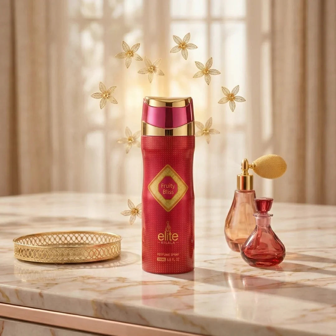 Fruity Bliss Perfumed Body Spray 200ml (6.7 oz) by Elite Risala - Intense Oud