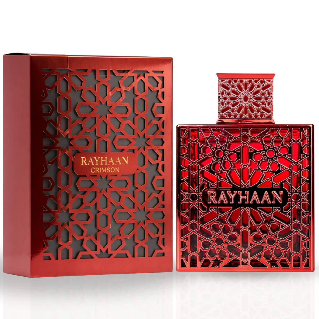 Rayhaan Crimson Eau de Parfum Spray 100ml (3.4 oz) By Rayhaan - Intense Oud
