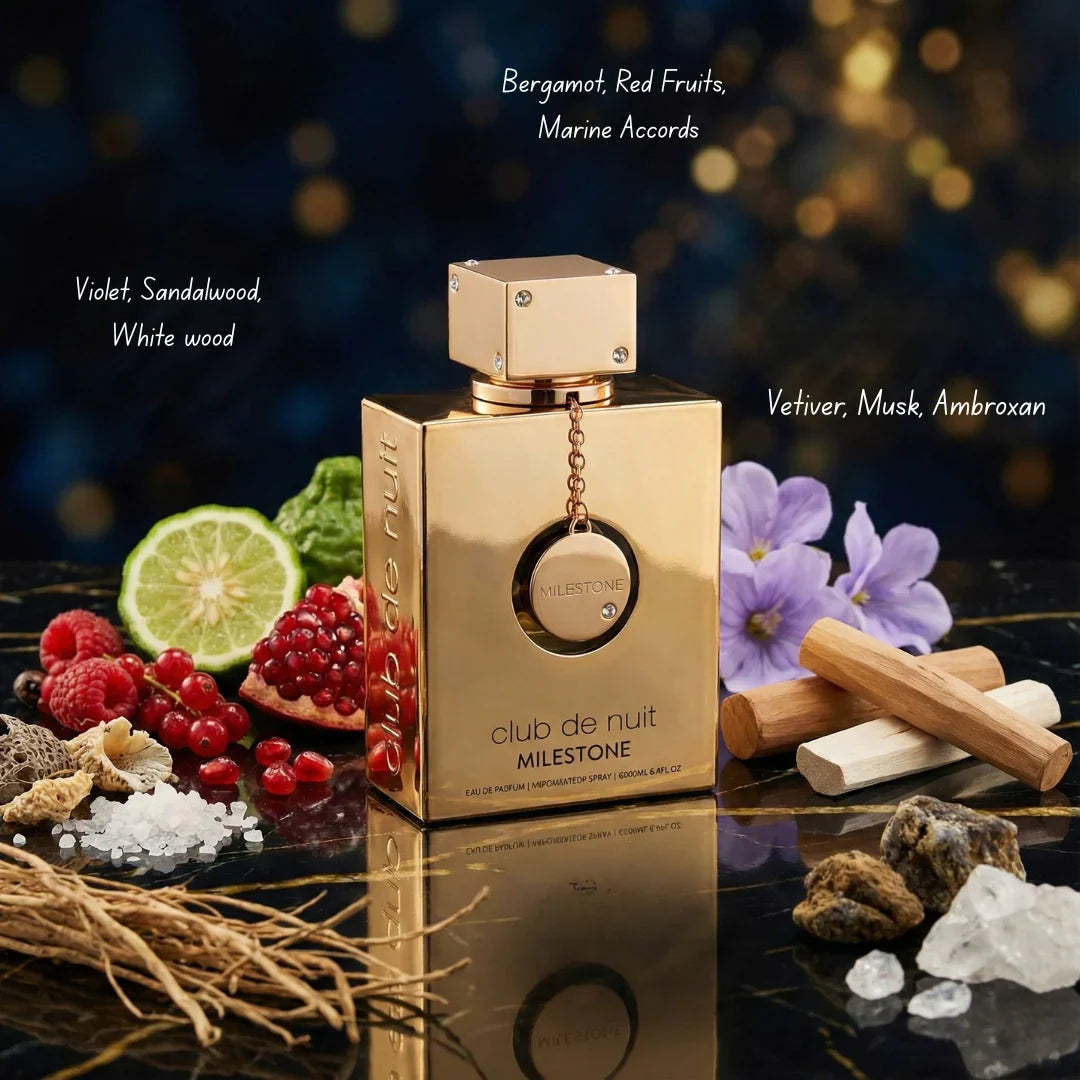 Club De Nuit Milestone Eau de Parfum Spray 200ML (6.8 OZ) By Armaf