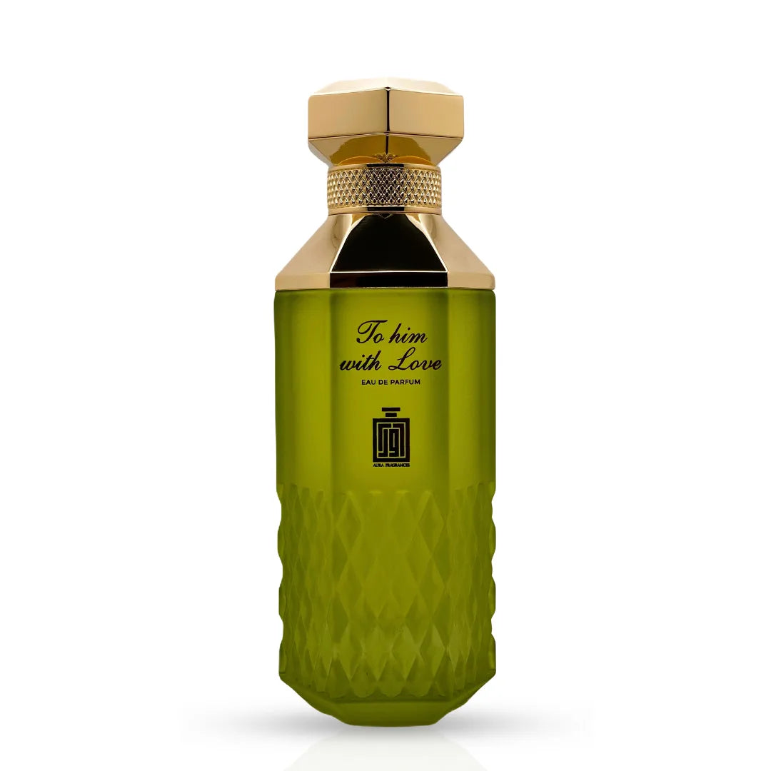 To Him With Love Eau De Parfum Spray 100ml (3.4 oz) By Aura Fragrances - Intense Oud