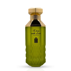 To Him With Love Eau De Parfum Spray 100ml (3.4 oz) By Aura Fragrances - Intense Oud