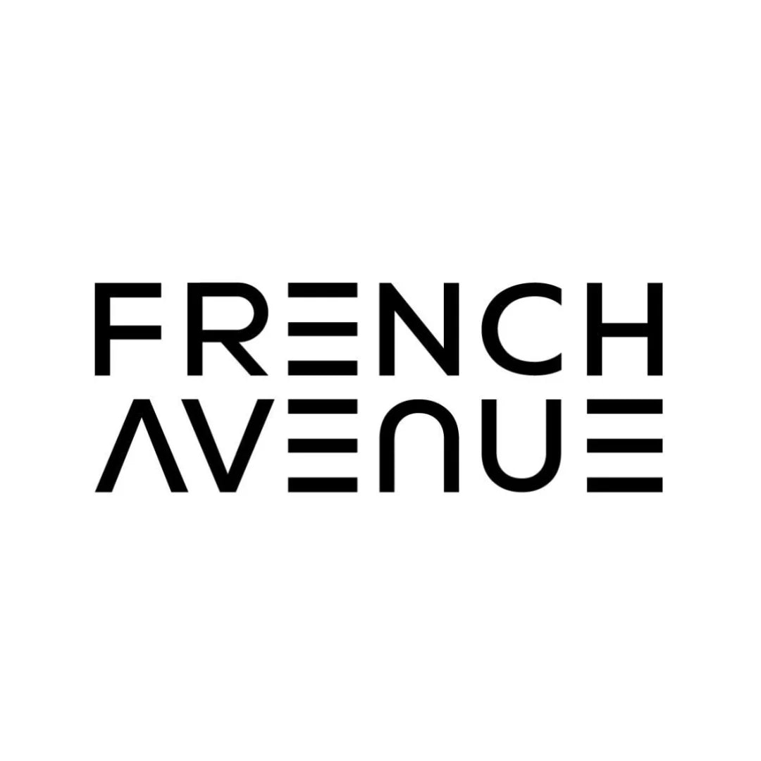 French Avenue Amber Empire Eau de Parfum spray, 100ml bottle, with warm amber and floral notes, elegant and luxurious fragrance.