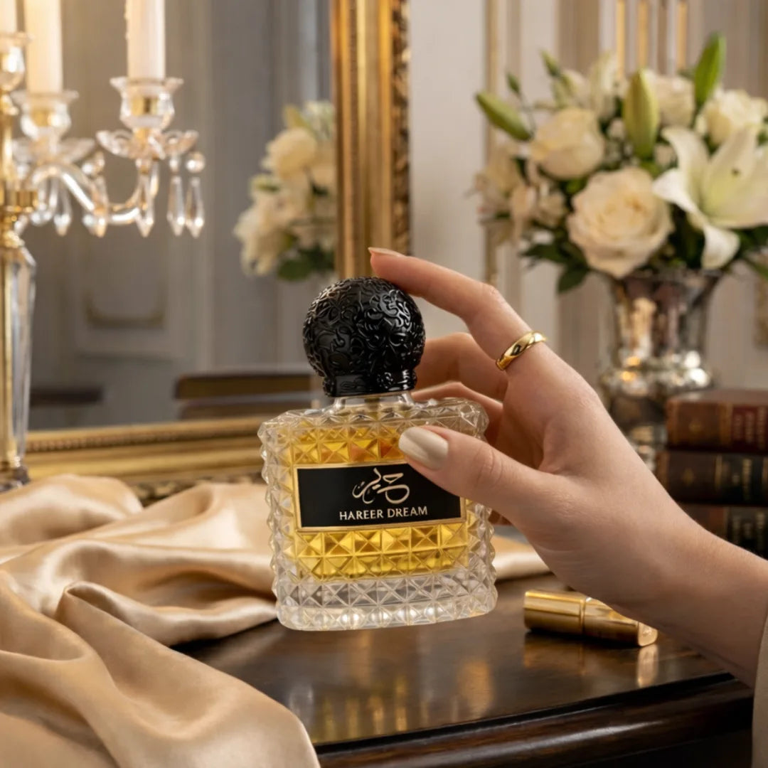 Hareer Dream Eau De Parfum Spray 100ml (3.4 oz) By Aura Fragrances - Intense Oud