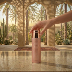 Lattafa Haya Body Spray 200ml deodorant bottle with a sleek design, ideal for freshening up throughout the day.