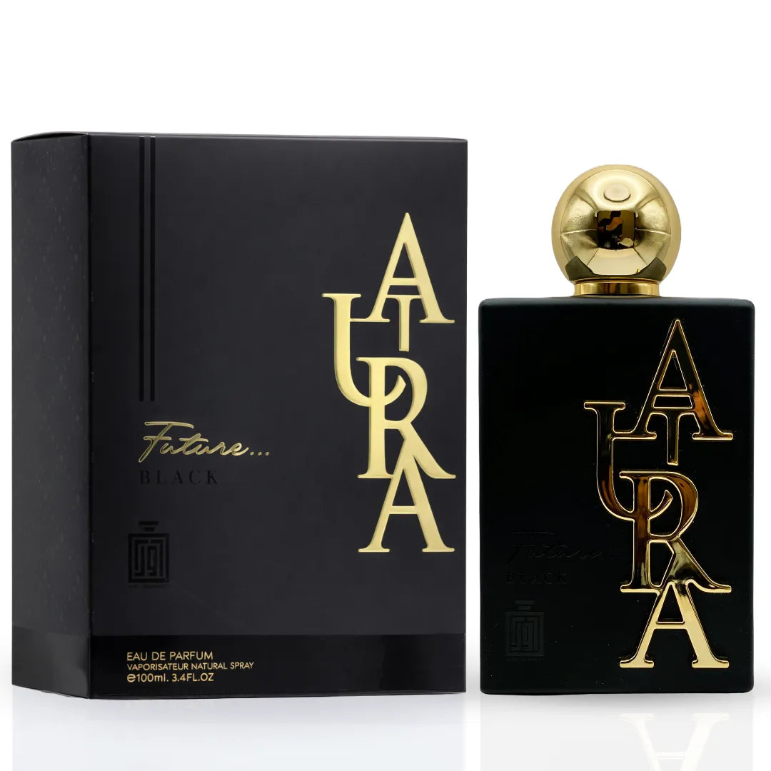 Future Black Eau De Parfum Spray 100ml (3.4 oz) By Aura Fragrances - Intense Oud