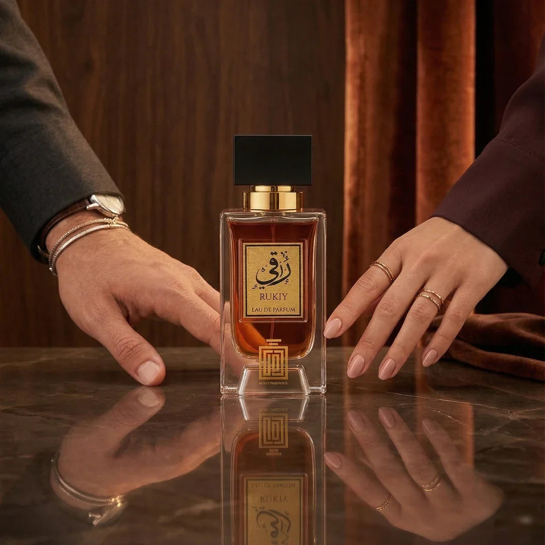 Rukiy Eau De Parfum Spray 100ml (3.4 oz) By Aura Fragrances - Intense Oud