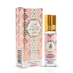 Pink Blush Shams Al Emarat Khususi Roll-On Perfume Oil 10ml (0.34 oz) by Ard Al Zaafaran (Pack of 12)