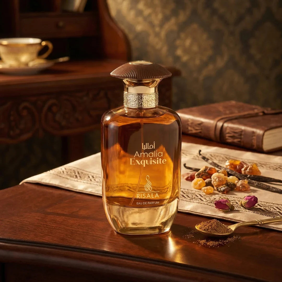 Amalia Exquisite Eau De Parfum Spray 100ml (3.4 oz) By Elite Risala - Intense Oud