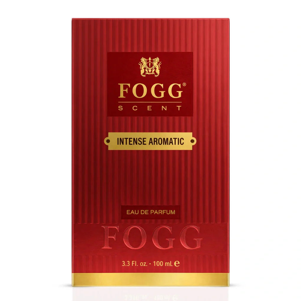 Intense Aromatic for Men Eau de Parfum Spray 100ml (3.38 oz) by Fogg - Intense Oud