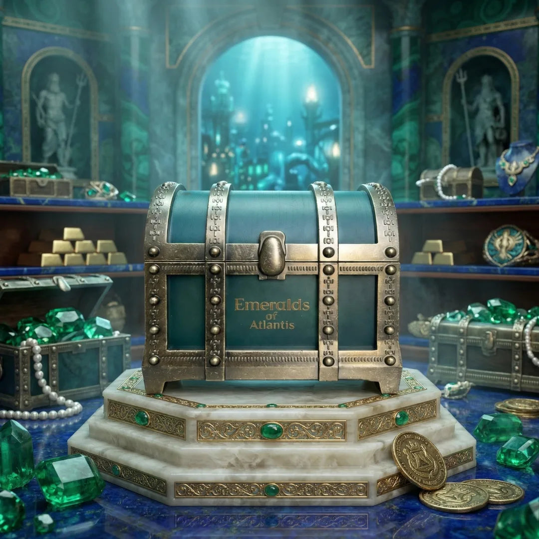 Emeralds of Atlantis Eau De Parfum Spray 100ml (3.4 oz) By Elite Risala - Intense Oud