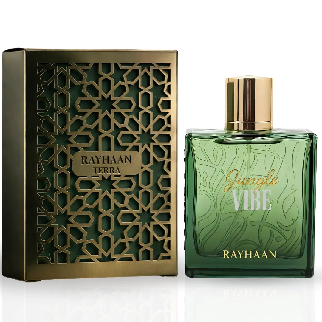 Jungle Vibe Eau de Parfum Spray 100ml (3.4 oz) By Rayhaan - Intense Oud