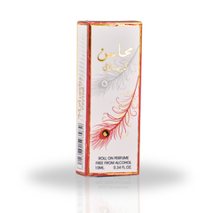 Mahasin Crystal Roll-On Perfume Oil - CPO 10ML (0.34OZ) by Ard Al Zaafaran