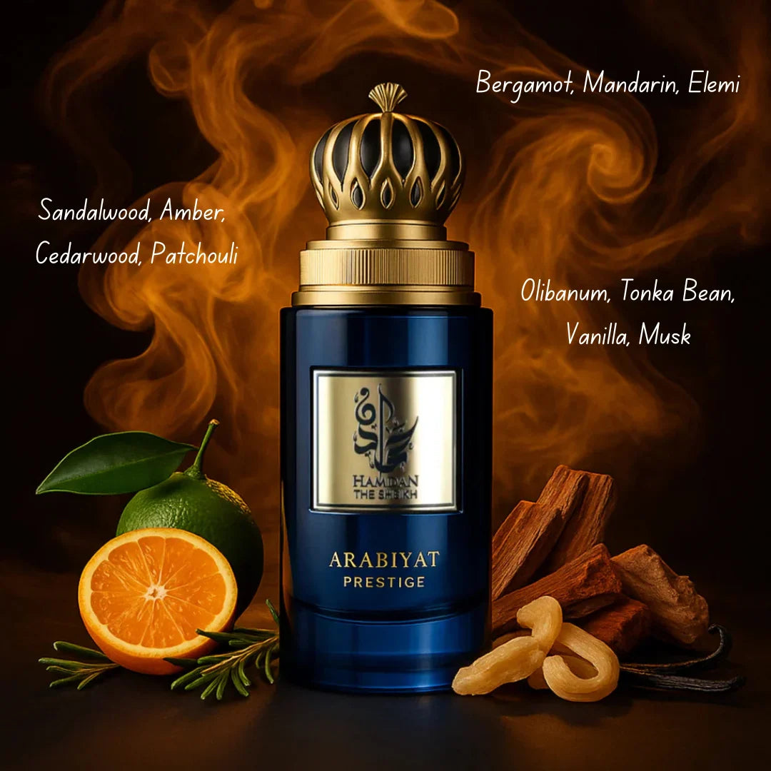 Arabiyat Prestige Hamdan The Sheikh Eau de Parfum Spray 75ml (2.5 oz) by Arabiyat