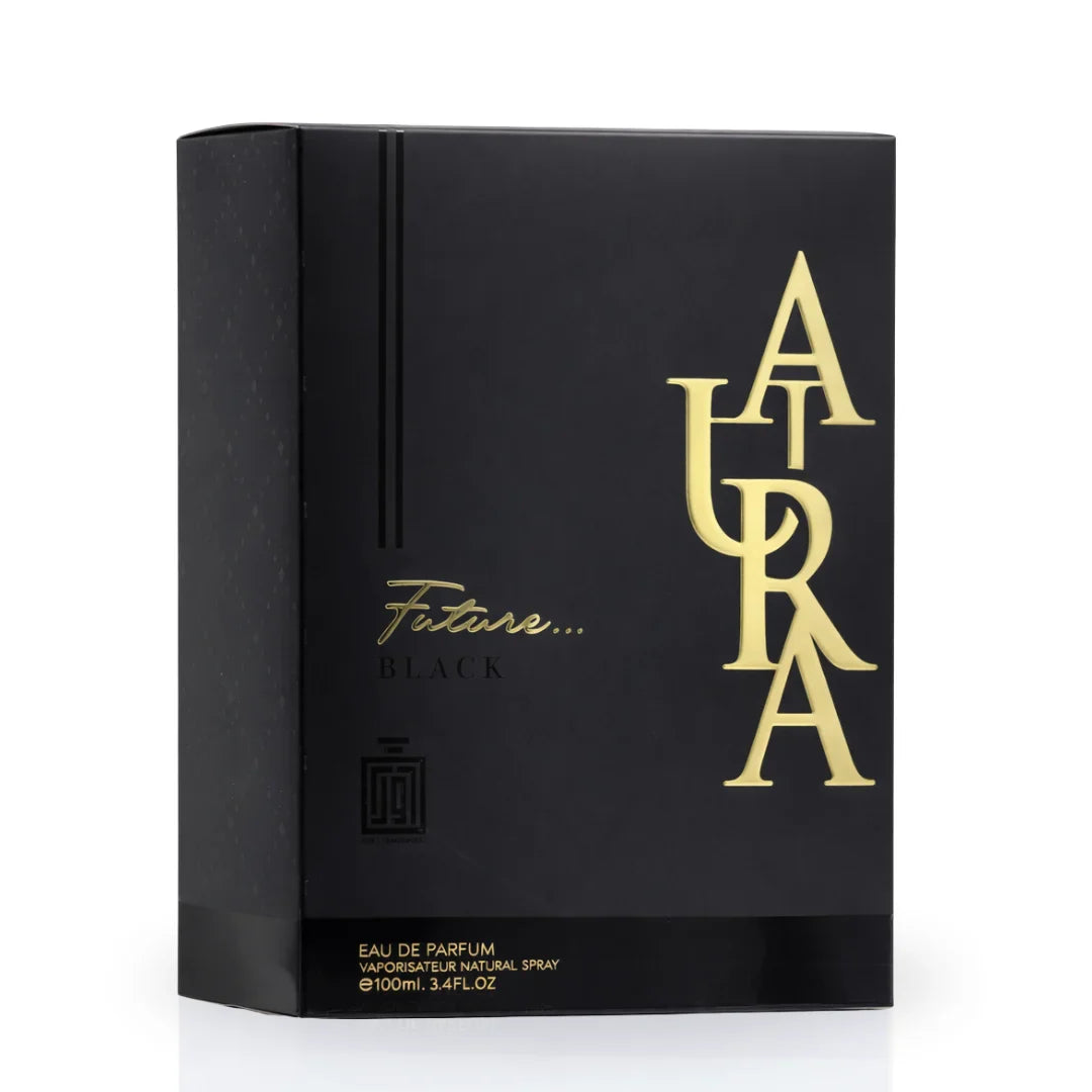 Future Black Eau De Parfum Spray 100ml (3.4 oz) By Aura Fragrances - Intense Oud