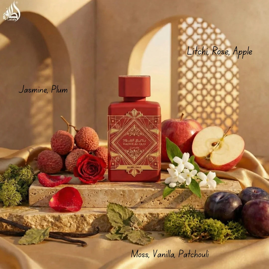 Bade'e Al Oud Eau De Parfum Gift Set Mini Collection (5 x 5ml) by Lattafa
