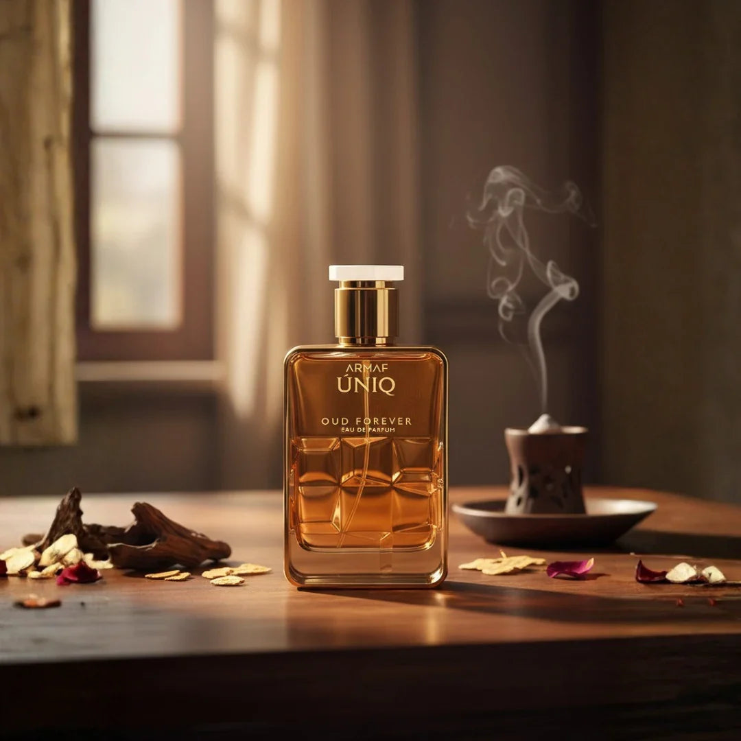 Uniq Oud Forever Eau De Parfum Spray 100ml (3.4 oz) By Armaf - Intense Oud