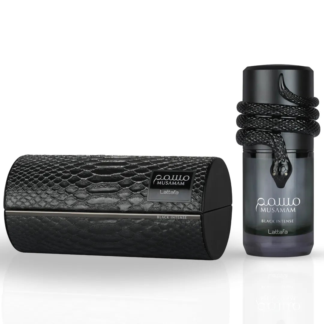 Musamam Black Intense Eau De Parfum Spray 100ml (3.4 oz) By Lattafa - Intense Oud