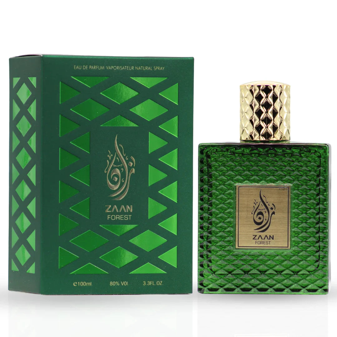 Zaan Forest Eau De Parfum Spray 100ml (3.4 oz) By Aura Fragrances - Intense Oud
