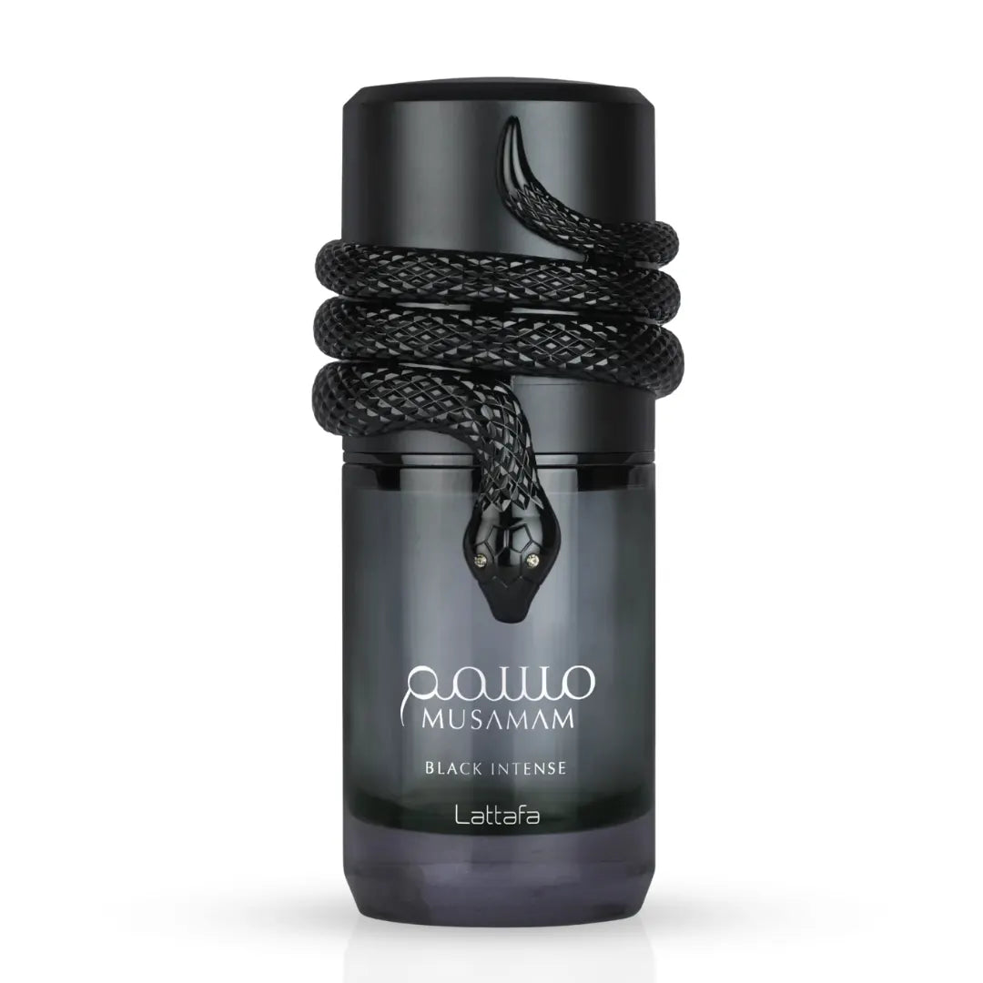 Musamam Black Intense Eau De Parfum Spray 100ml (3.4 oz) By Lattafa - Intense Oud