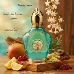 Sarab Azure Mist Eau De Parfum Spray 100ml (3.4 oz) By Aura Fragrances - Intense Oud