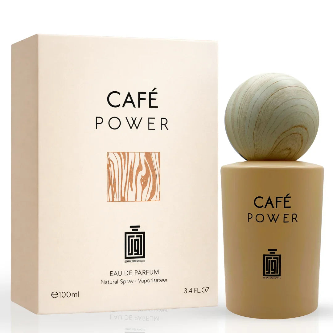 Cafe Power Eau De Parfum Spray 100ml (3.4 oz) By Aura Fragrances - Intense Oud