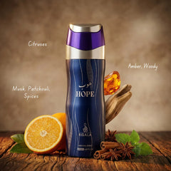 Hope Perfumed Body Spray 200ml (6.8 oz) by Risala