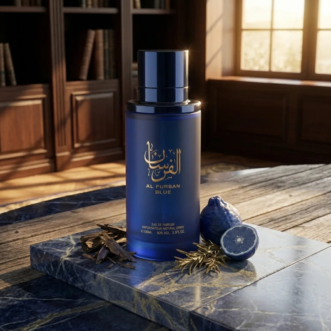 Al Fursan Blue Eau De Parfum Spray 100ml (3.4 oz) By Aura Fragrances - Intense Oud