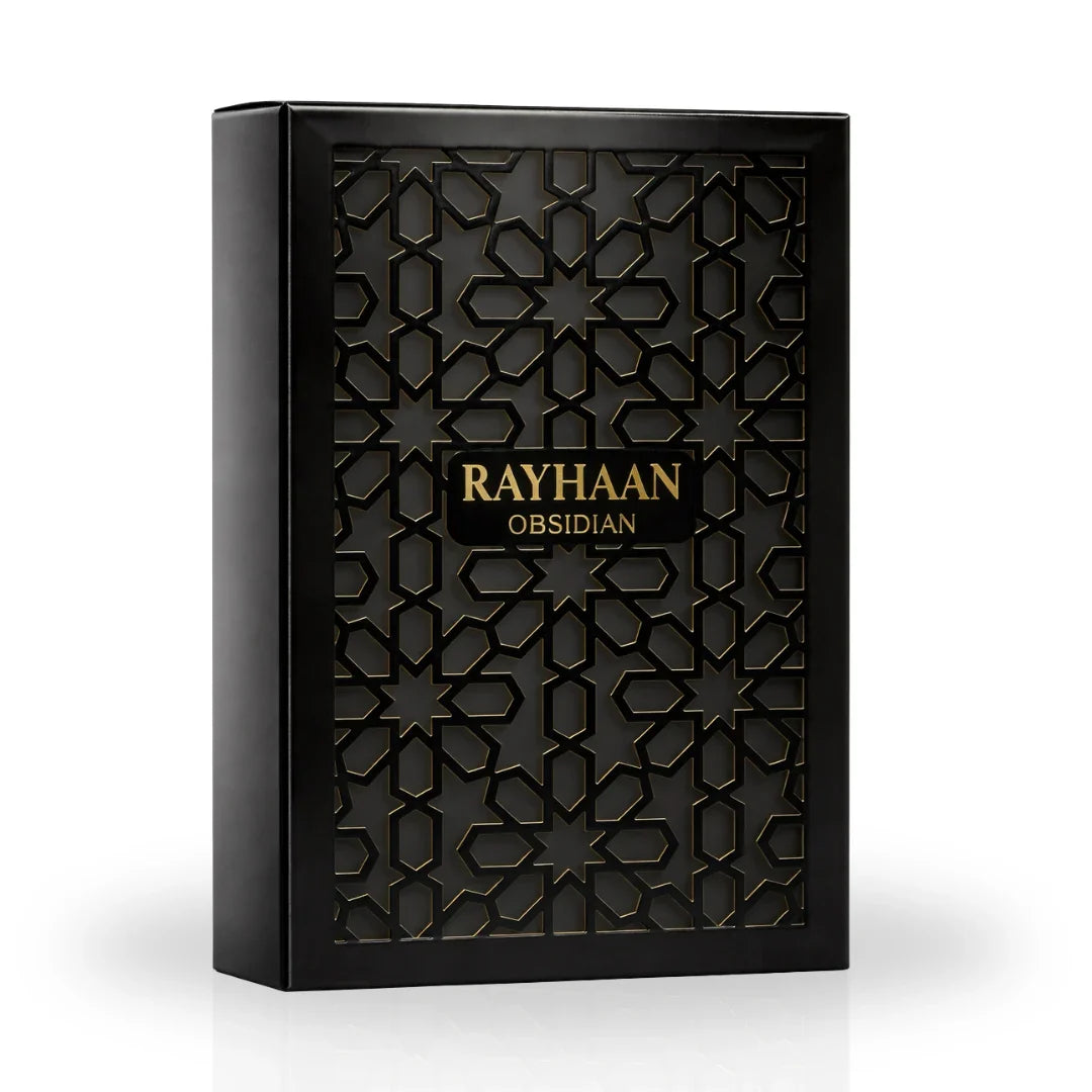 Rayhaan Obsidian Eau de Parfum Spray 100ml (3.4 oz) By Rayhaan - Intense Oud