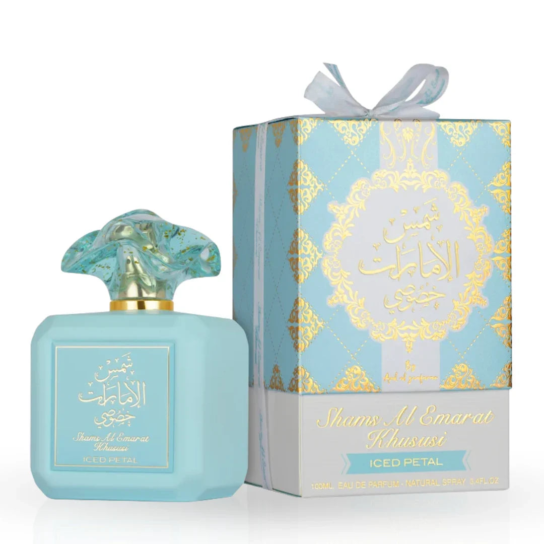 Shams Al Emarat Khususi Iced Petal Eau de Parfum Spray 100ml (3.4 oz) by Ard Al Zaafaran