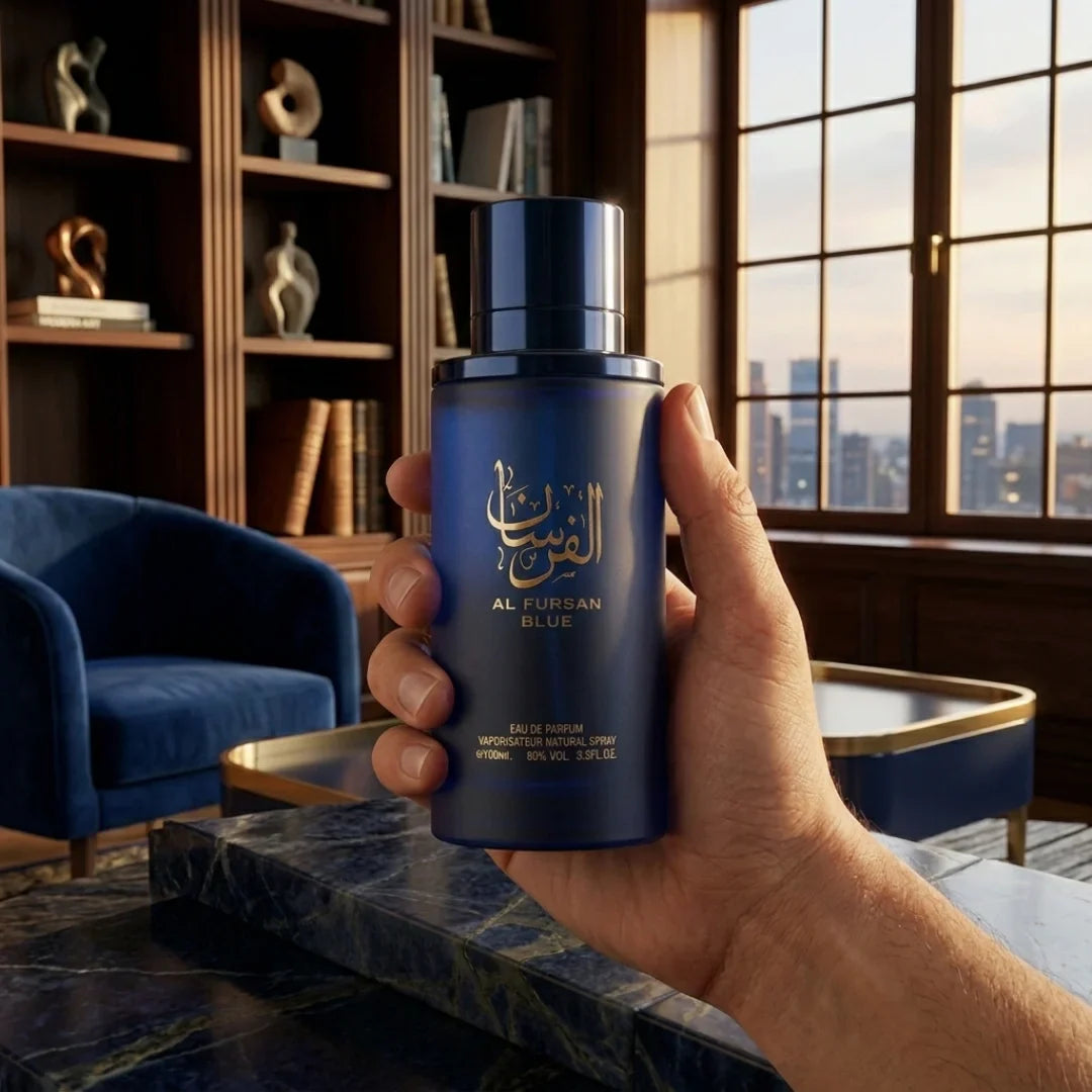 Al Fursan Blue Eau De Parfum Spray 100ml (3.4 oz) By Aura Fragrances - Intense Oud