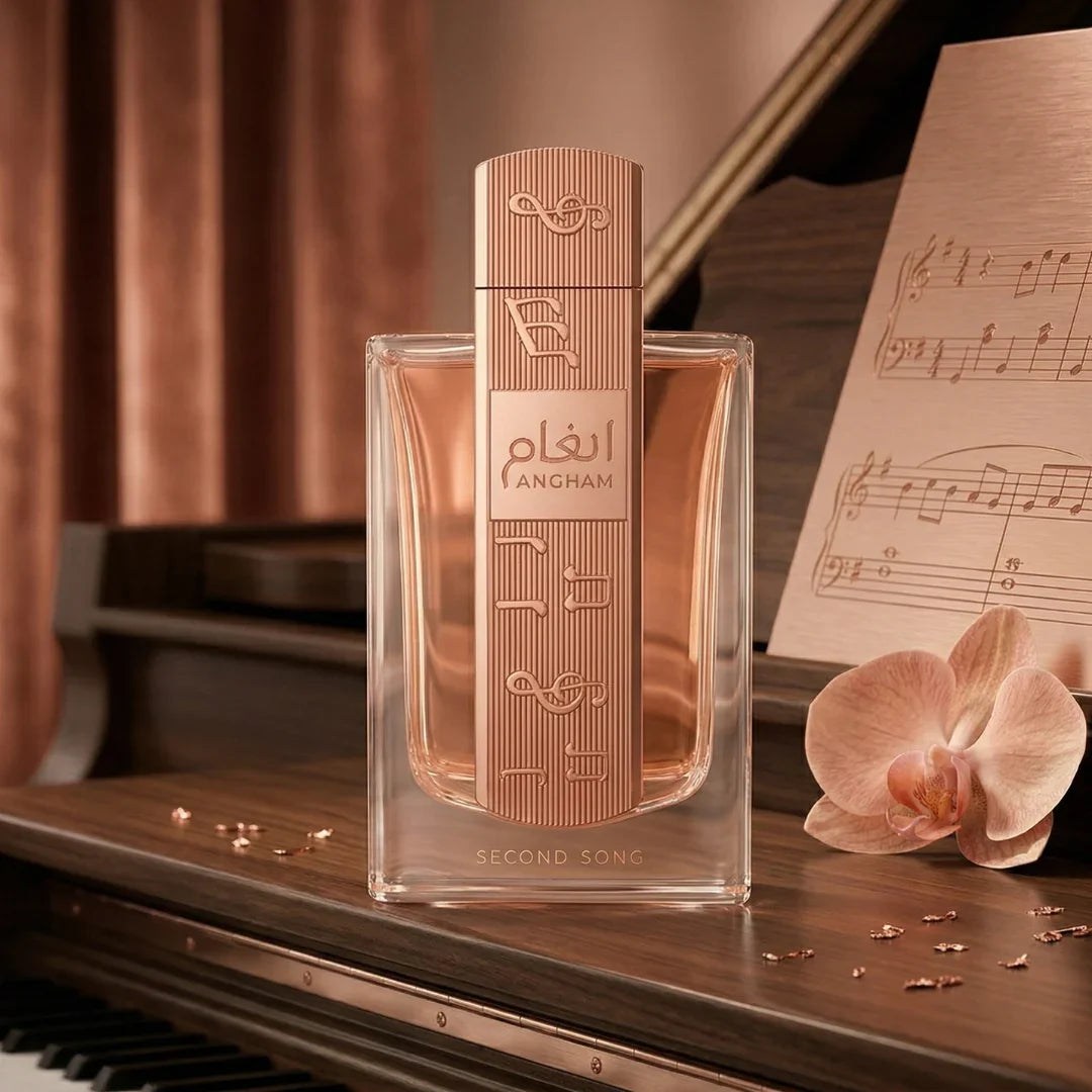 Angham Second Song Eau De Parfum Spray 100ml (3.4oz) By Lattafa - Intense Oud