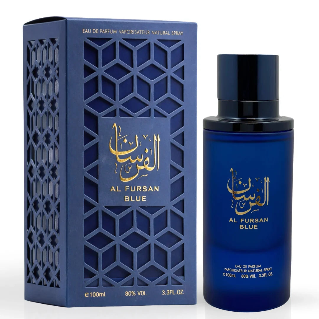 Al Fursan Blue Eau De Parfum Spray 100ml (3.4 oz) By Aura Fragrances - Intense Oud