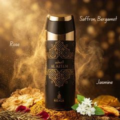 Al Azeem Perfumed Body Spray 200ml (6.8 oz) by Risala