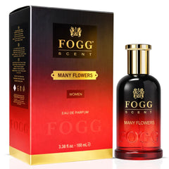 Many Flowers for Women Eau de Parfum Spray 100ml (3.38 oz) by Fogg - Intense Oud