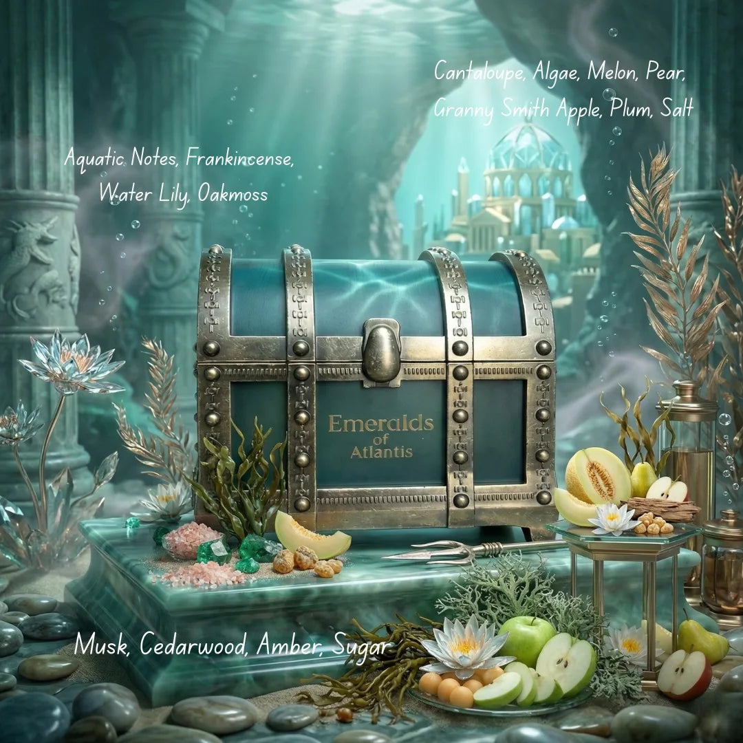 Emeralds of Atlantis Eau De Parfum Spray 100ml (3.4 oz) By Elite Risala - Intense Oud