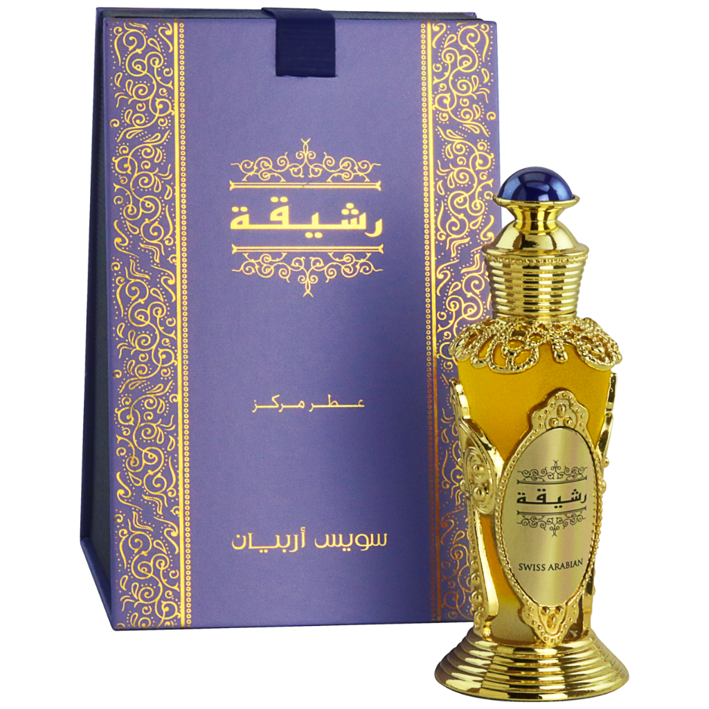 Rasheeqa Perfume Oil - 20 ML (0.68 oz) by Swiss Arabian - Intense oud