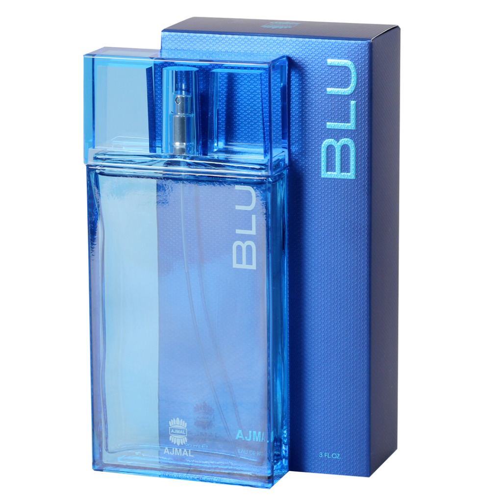 Blu for Men EDP - 90 ML (3 oz) By Ajmal - Intense oud