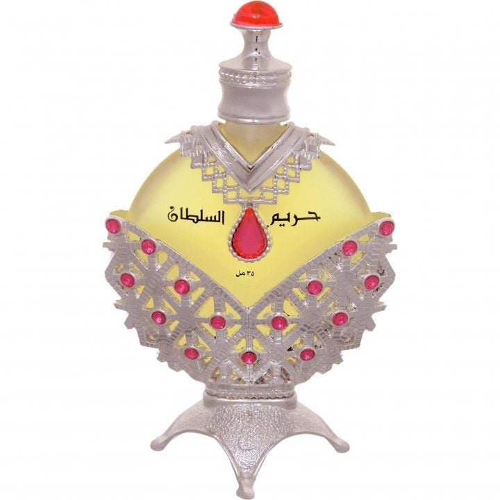Hareem Al Sultan Silver Perfume Oil - 35 ML (1.2 oz) by Khadlaj - Intense oud