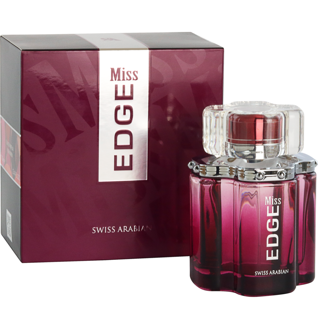 Miss Edge for Women EDP - 100 ML (3.4 oz ) by Swiss Arabian - Intense oud