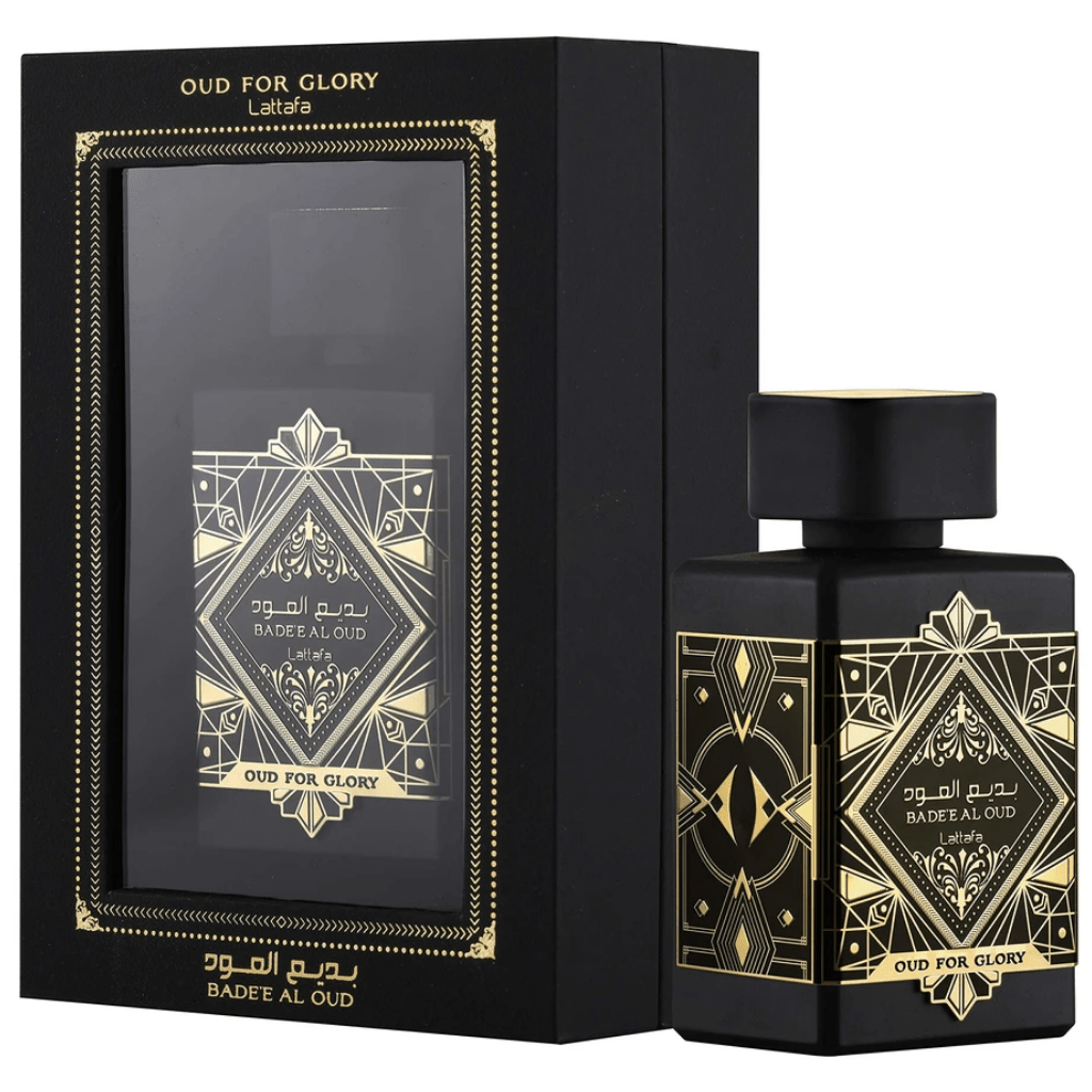 BADE'E AL OUD FOR GLORY EDP - 100ML  (3.4 OZ) BY LATTAFA - Intense oud