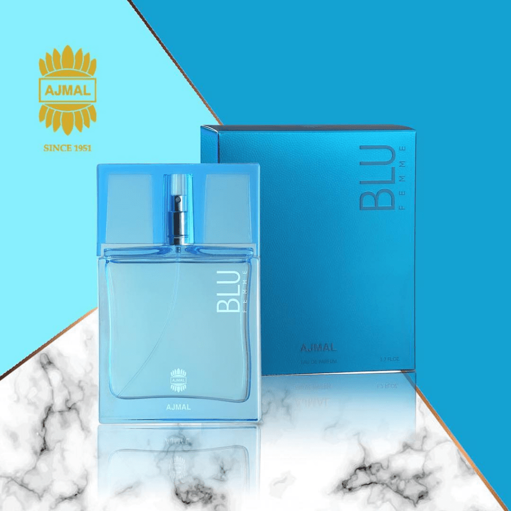 Blu Femme for Women EDP - 50 ML (1.7 oz) by Ajmal - Intense oud