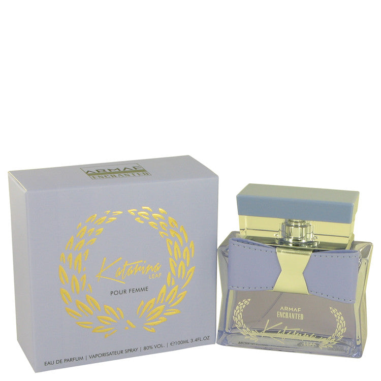 Armaf Katarina Leaf by Armaf Eau De Parfum Spray 3.4 oz for Women - Intense Oud
