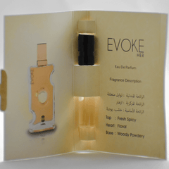 1 Evoke EDP Sample for Women - 1ML (0.05 oz) by Ajmal - Intense oud