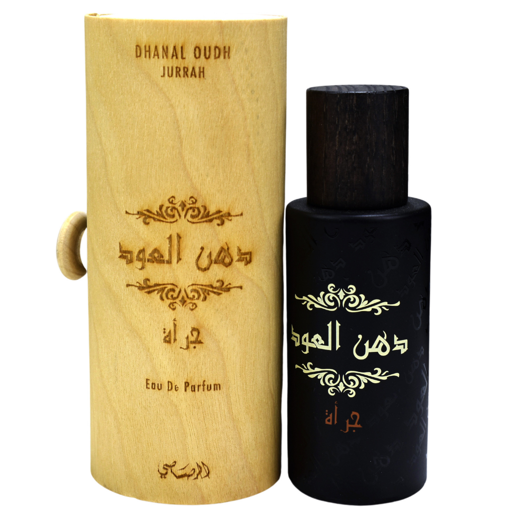 Dahn Al Oudh Jurrah EDP - 40 ML (1.3 oz) by Rasasi - Intense oud