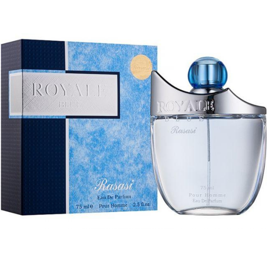 Royale Blue for Men EDP- 75 ML (2.5 oz)  by Rasasi - Intense oud