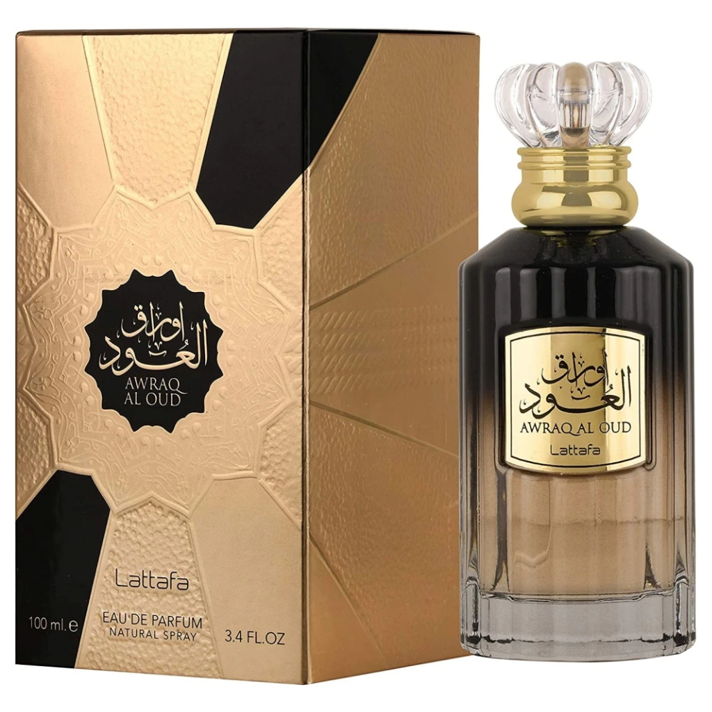 Awraq Al Oud EDP - 100ML (3.4 oz) by Lattafa - Intense oud