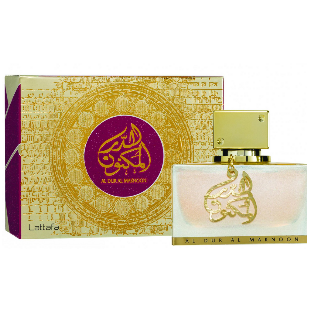 Al Dur Al Maknoon Gold for Women EDP - 100ML (3.4oz) by Lattafa - Intense oud