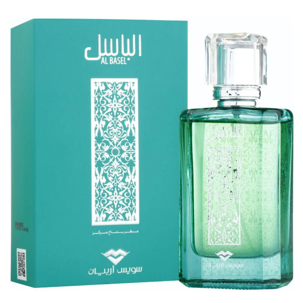 Al Basel for Men EDP- 100 ML (3.4 oz) by Swiss Arabian - Intense oud