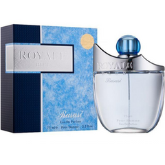 Royale Blue for Men EDP- 75 ML (2.5 oz)(with pouch)  by Rasasi - Intense Oud