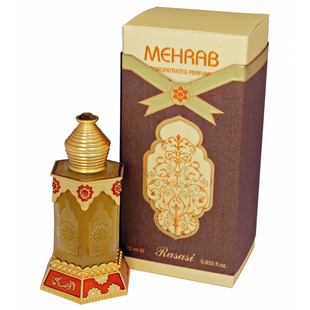 Mehrab Perfume Oil - 25 ML (0.84 oz) by Rasasi - Intense oud